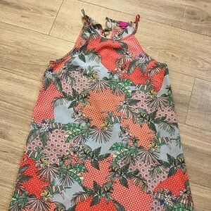 Caroline Hill Island Pink Dress Medium